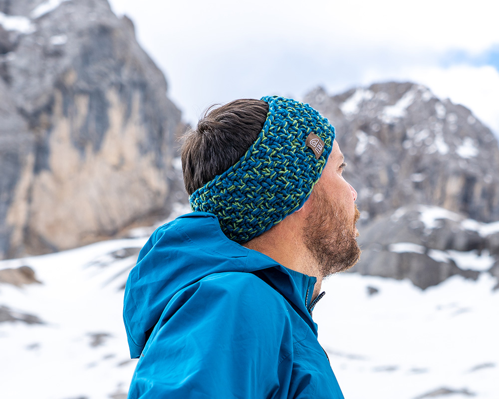 Fasce di lana per i capelli per tenere al caldo orecchie e fronte